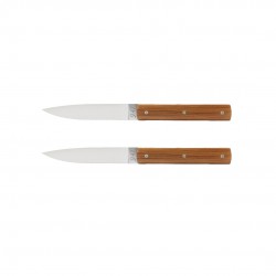 Forged - Olive Set de Couteaux à Steak 4 pcs - Les Secrets du Chef