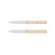 9.47 Coffret Couteaux de Table Ivoire 2 pcs - Perceval