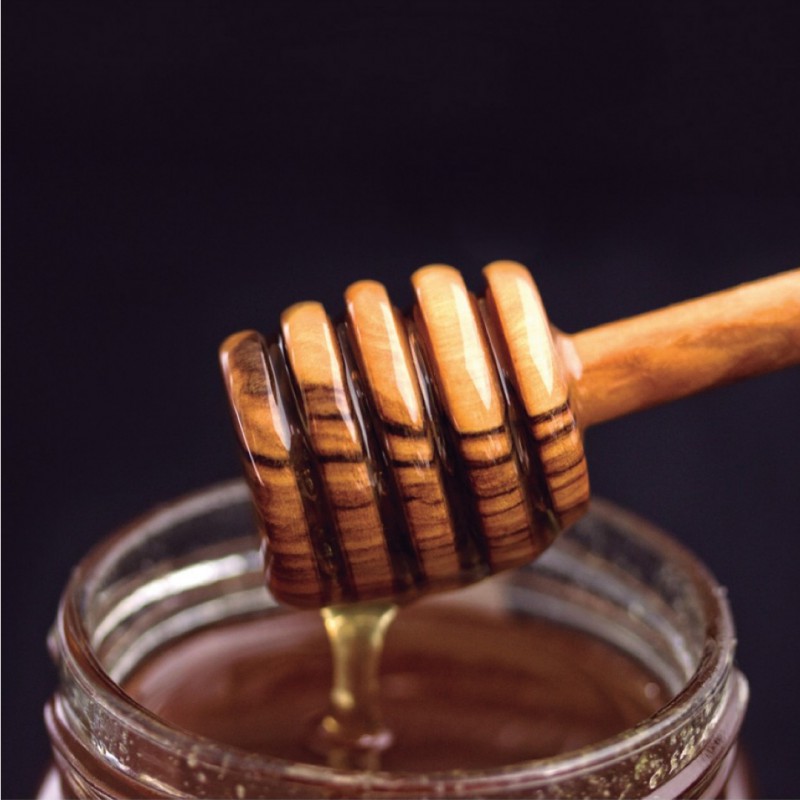 Cuillère à miel en Bois d’Olivier 15 cm