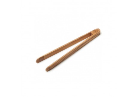 Pince à Toast et Cornichons en Bois d’olivier 16,5 cm - Bérard