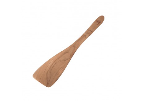 Grote Gebogen Olijfhouten Spatel 30 cm - Bérard
