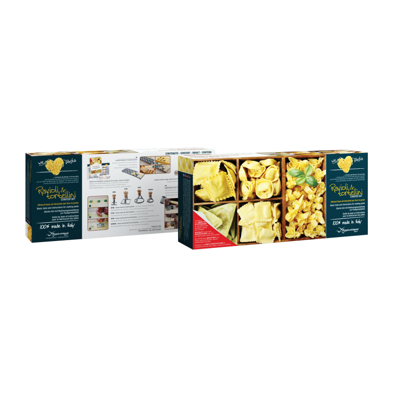 Starterpack Pâtes Ravioli et Tortellini 9 pcs - Eppicotispai