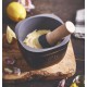Mortier et Pilon Céramique XL Noir Mat Truffe - Emile Henry