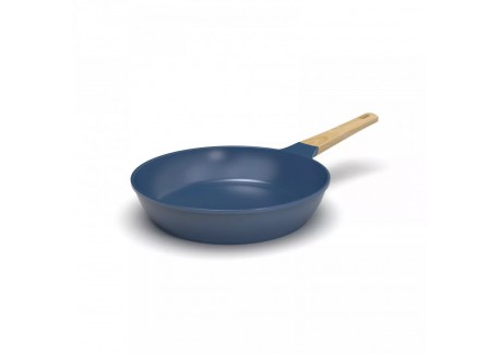 Incroyable Poêle Anti-Adhésive 28 cm Bleu Myrtille - Cookut