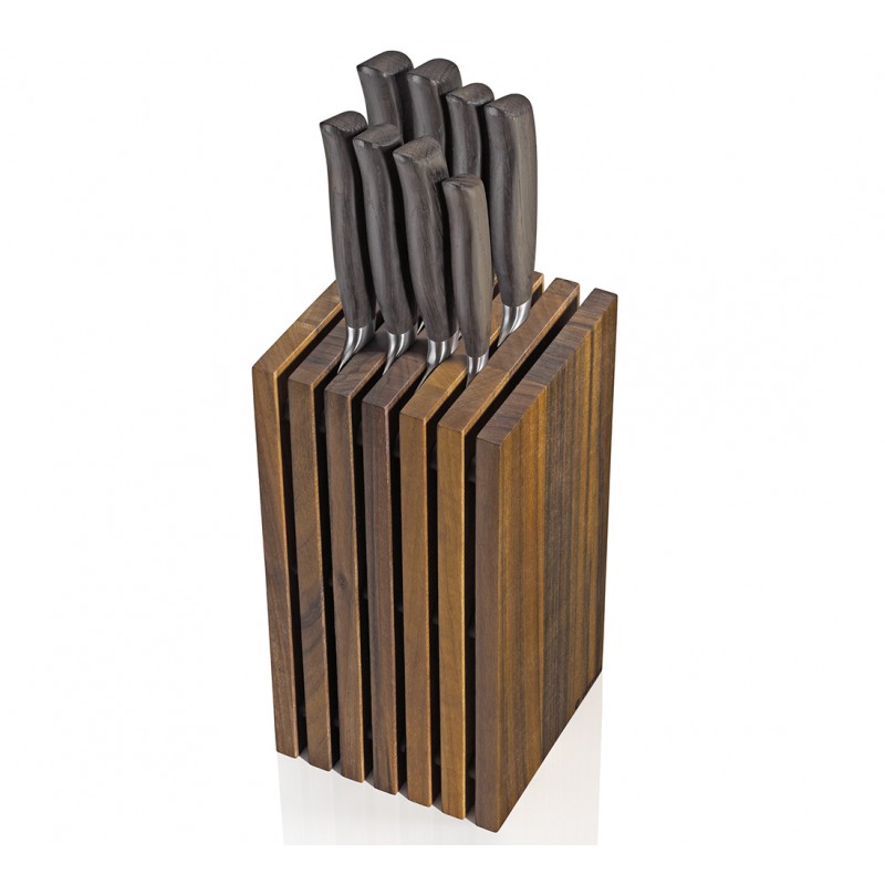 Bloc à Couteaux Bois de Noyer - Zassenhaus