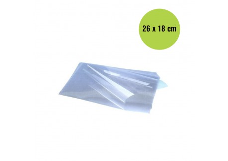 Feuilles de Rhodoïd Pâtisserie 26x18 cm 5 pcs - Patisdécor