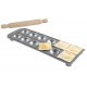 Moule Ravioli 12 pcs avec Rouleau 5,2x5,2 cm  - Eppicotispai