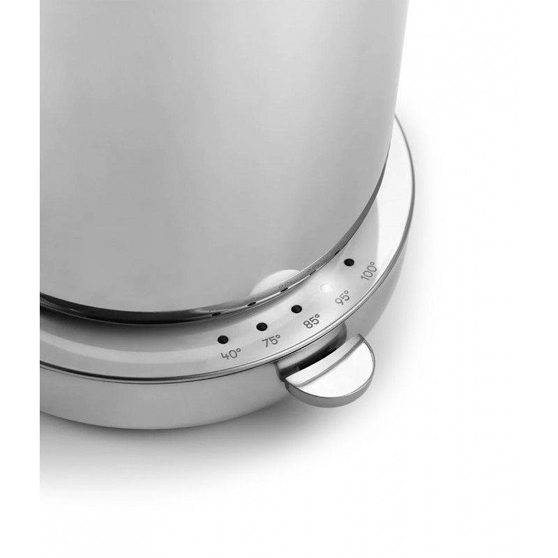 Kettle Bouilloire Electrique Température Réglable 1,2 L Inox - Aarke