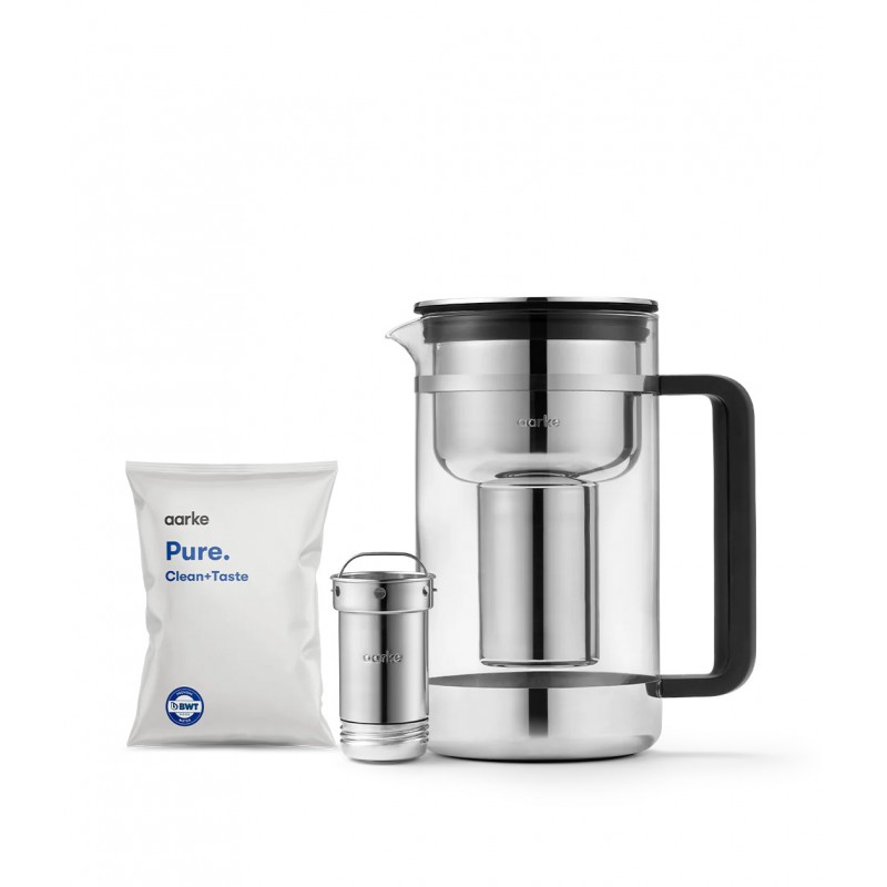 Purifier Large Carafe Filtrante en Verre 1,6 L - Aarke