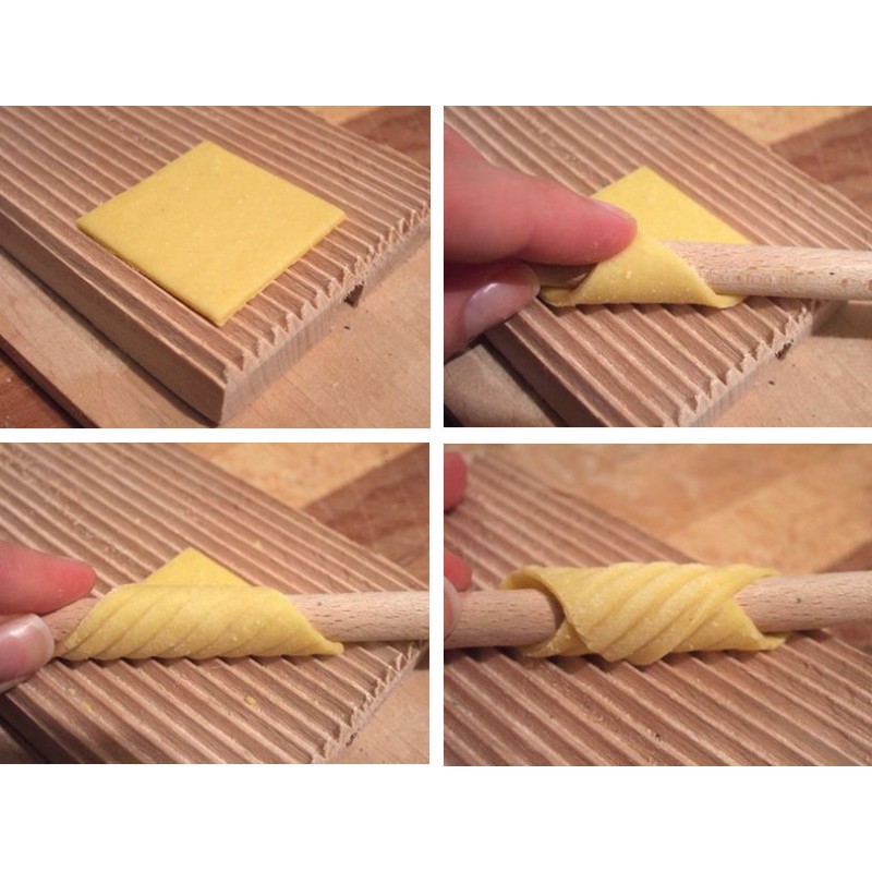 Kit Planche à Pâtes en Bois Gnocchi /Garganelli - Eppicotispai