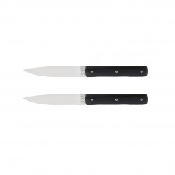 9.47 Coffret Couteaux de Table Gris Anthracite 2 pcs  - Perceval 9.47 Coffret Couteaux de Table Gris Anthracite 2 pcs  - Perceval