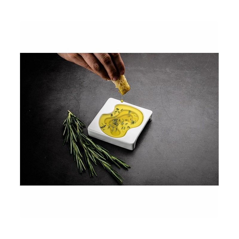 Coupelles à Huile d'Olive en Céramique 9 X 9 cm 20 ml 2 Pcs - Style de Vie