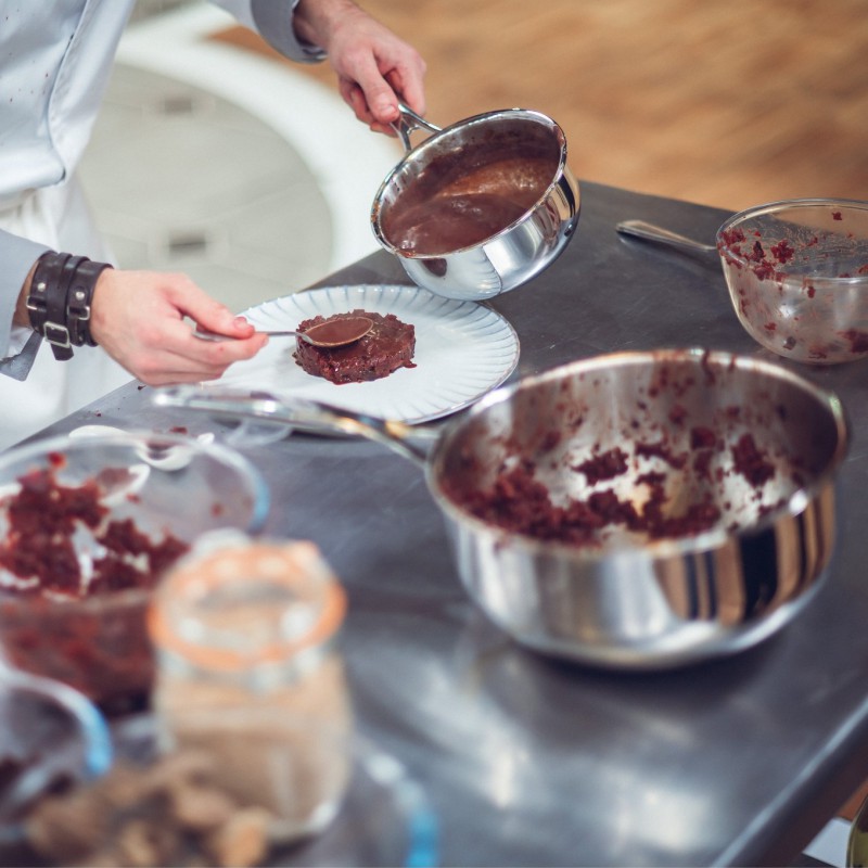 Castel'pro 5 Les Minis Poêlon en Inox Brillant 12 cm - Cristel