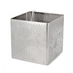 Geperforeerde Kubus Hoge Vierkante Bakvorm 8x8x8 cm - Patisdécor Geperforeerde Kubus Hoge Vierkante Bakvorm 8x8x8 cm - Patisdécor