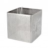 Geperforeerde Kubus Hoge Vierkante Bakvorm 8x8x8 cm