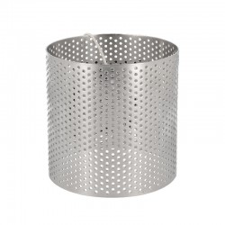 Cylindre Cercle à Pâtisserie Perforé Haut 8x8 cm  - Patisdécor