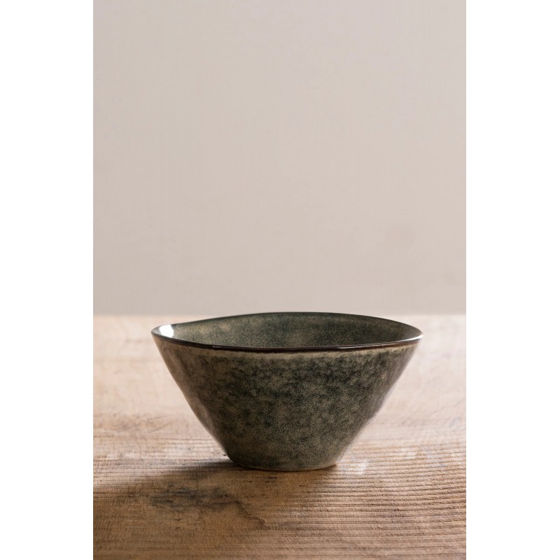 Organic Bol Vert de Gris 14 cm - Dutch Rose