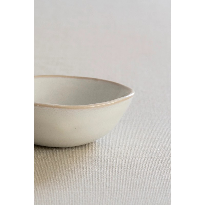 Organic Coupelle à Sauce Blanc 8 cm - Dutch Rose