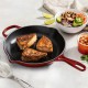 Poêle en Fonte Skillet Rond 26 cm Rouge Rhône  - Le Creuset