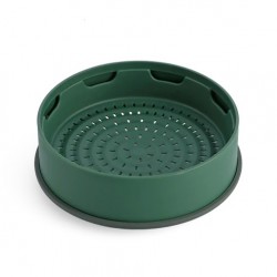Steamy Panier Vapeur Empilable en Silicone 24 cm Vert  - Greenpan Steamy Panier Vapeur Empilable en Silicone 24 cm Vert  - Greenpan