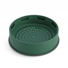 Steamy Panier Vapeur Empilable en Silicone 24 cm Vert 
