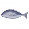 Vis Serveerschaal Blauw L 40x14 cm