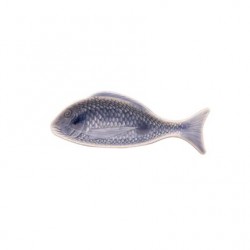 Plat de Service Poisson Bleu S 18x7 cm  - Point Virgule Plat de Service Poisson Bleu S 18x7 cm  - Point Virgule