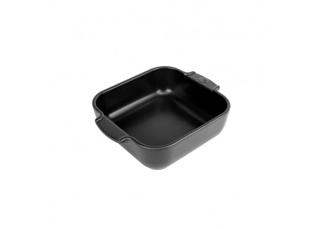Appolia Vierkante Ovenschaal 21x17 cm Mat Zwart Truffel - Peugeot