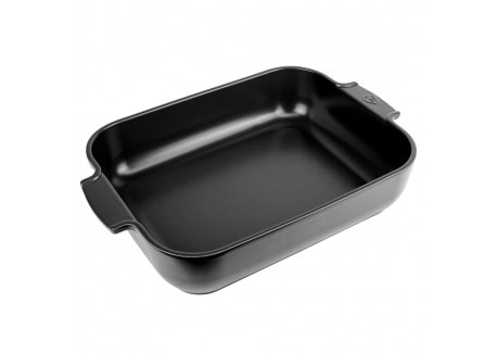 Rechthoekige Ovenschaal 40x27 cm Mat Zwart Truffel - Peugeot