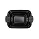 Appolia Plat à Four Rectangulaire 40x27 cm Noir Mat Truffe - Peugeot
