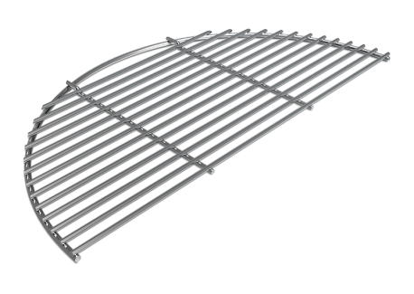 Demi Grille Inox pour Barbecue Large - Big Green Egg