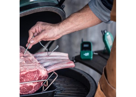 HerQs Pin Probe - Draadloze Smart BBQ Thermometer - Bluetooth - App- bediening - Nauwkeurige Temperatuurbewaking - Grillen, Roken, Oven - Dunne RVS Sensor - Snelle Respons - Prof BBQ Resultaten HerQs Pin Probe - Draadloze Smart BBQ Thermometer - Bluetooth - App- bediening - Nauwkeurige Temperatuurbewaking - Grillen, Roken, Oven - Dunne RVS Sensor - Snelle Respons - Prof BBQ Resultaten