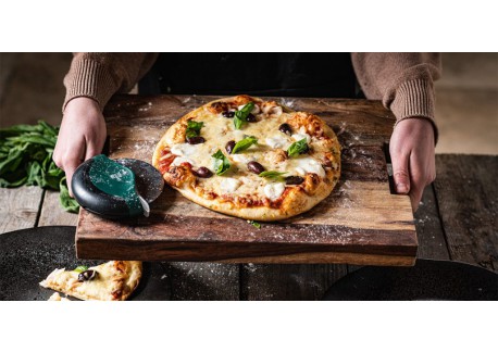 Compact pizza cutter Big Green Egg - BBQ Experience Center