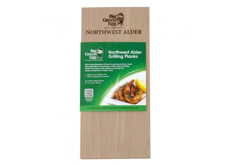 Wooden Grilling Planks 28 cm Els 2 dlg - Big Green Egg