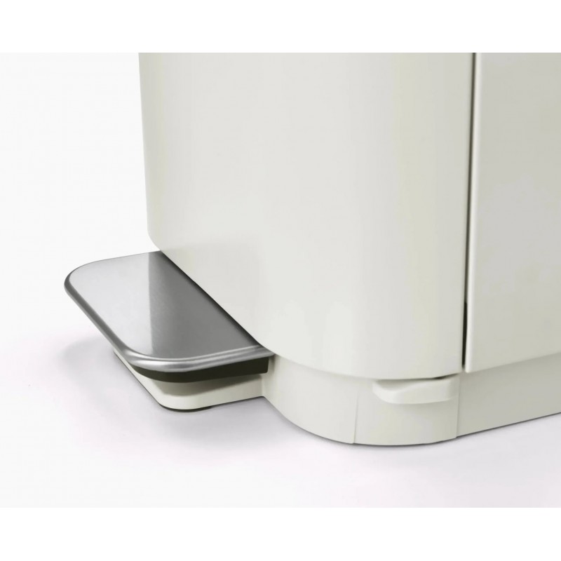 Porta Poubelle 40 l à Pédale Gris Clair - Joseph Joseph