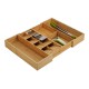 Drawerstore Range Couverts Extensible en Bambou  - Joseph Joseph