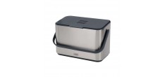 Collect Bac Composteur de Cuisine Inox avec Filtre 4 L