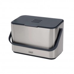 Collect Bac Composteur de Cuisine Inox avec Filtre 4 L