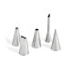 Lot 5 Douilles Patisserie en Inox Assorties - De Buyer
