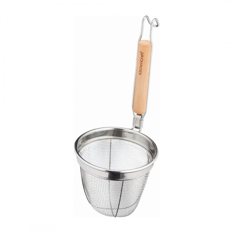 Panier à Pâtes Nouilles Inox 14x16x34 cm - KitchenCraft