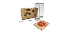 Coffret RollGrill Panier de Cuisson Cylindre pour Barbecue 4 Pcs 