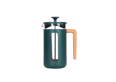 Pisa Cafetière à Piston French Press 3 Tasses (35 cl) Vert - La Cafetière
