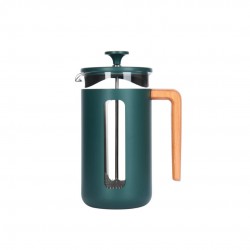 Pisa French Press Koffiezetapparaat 3 Kopjes (35 cl) Groen - La Cafetière Pisa French Press Koffiezetapparaat 3 Kopjes (35 cl) Groen - La Cafetière