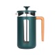 Pisa Cafetière à Piston French Press 8 Tasses (1L) Vert - La Cafetière
