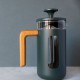 Pisa Cafetière à Piston French Press 8 Tasses (1L) Vert - La Cafetière