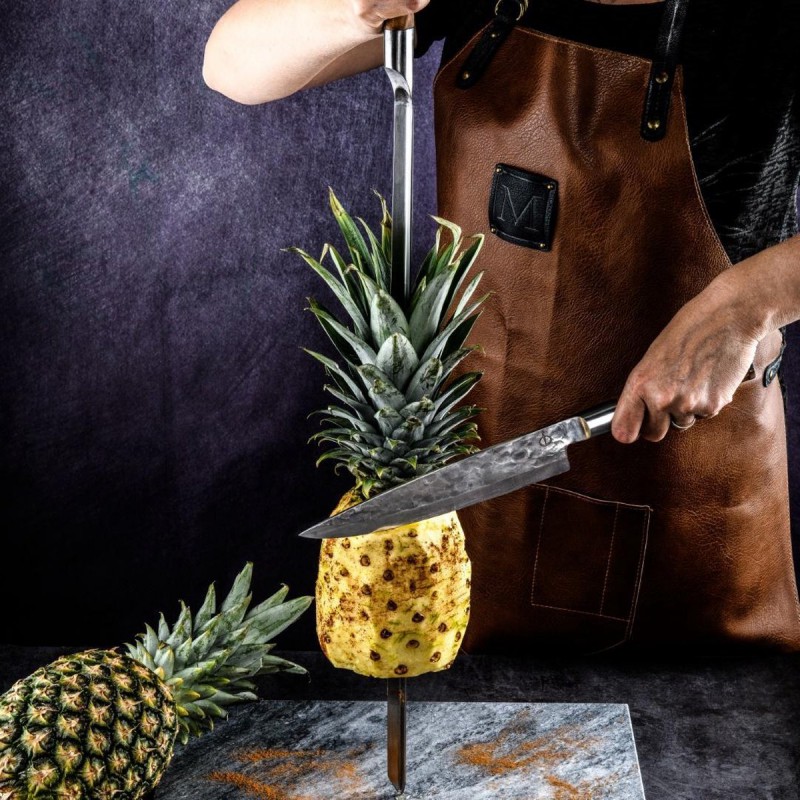 Olive Churrasco Brochette Barbecue 50 cm  - Forged