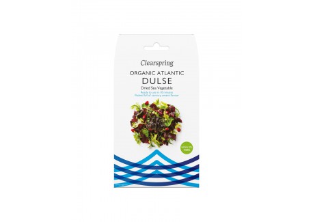 Algues Séchées Dulse Atlantique Bio 25 g  - Clearspring