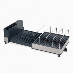Extend Max Steel Egouttoir à Vaisselle Extensible Inox Grande Capacité 
