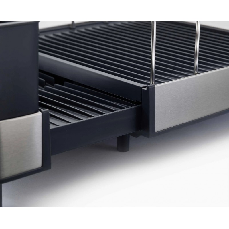 Extend Max Steel Egouttoir à Vaisselle Extensible Inox Grande Capacité - Joseph Joseph
