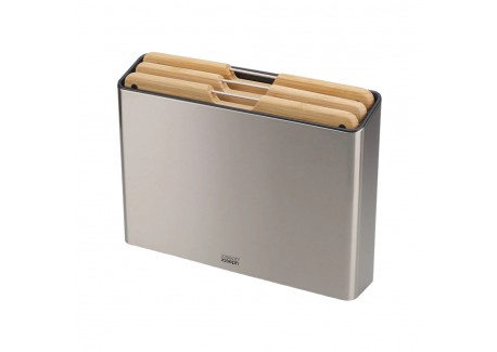 Folio Steel Bamboo Snijplanken 3 dlg - Joseph Joseph